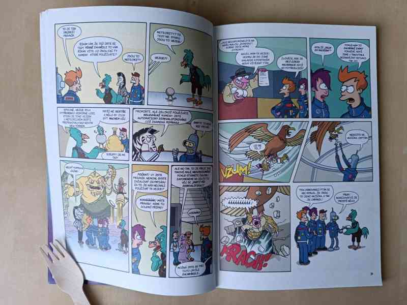🌿 Komiks Futurama dobývá vesmír 🌿 - foto 11