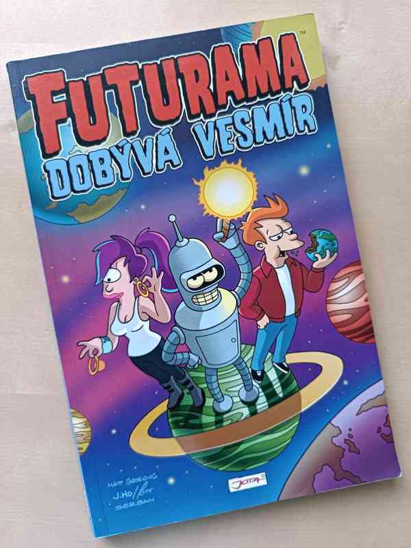 🌿 Komiks Futurama dobývá vesmír 🌿 - foto 2