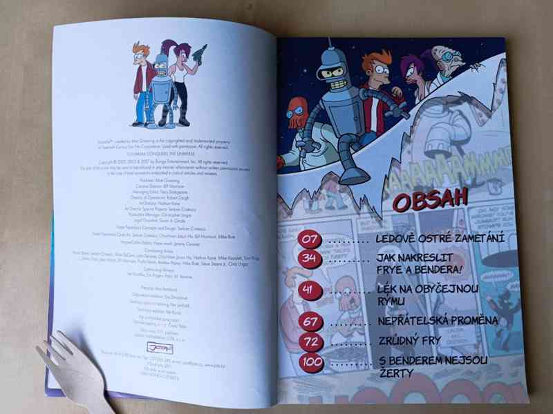 🌿 Komiks Futurama dobývá vesmír 🌿 - foto 5