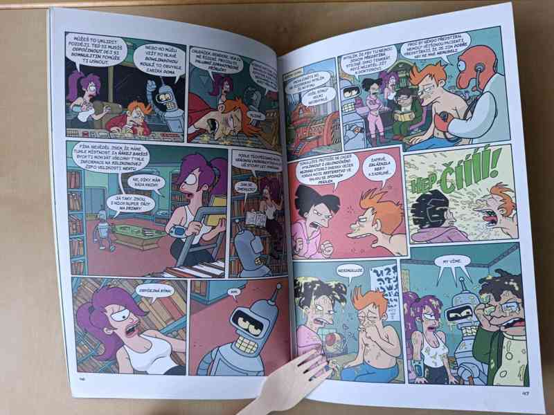 🌿 Komiks Futurama dobývá vesmír 🌿 - foto 10