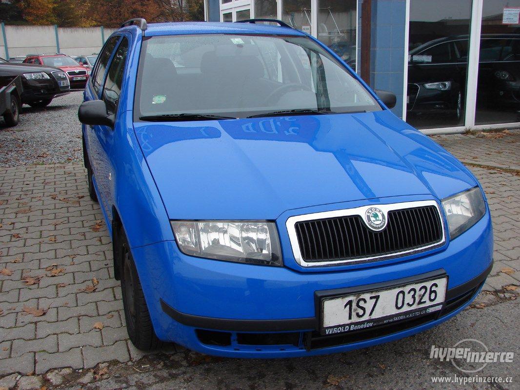 Škoda Fabia 1.2i Combi r.v.2003 (47 KW) 1.Majitel - foto 1