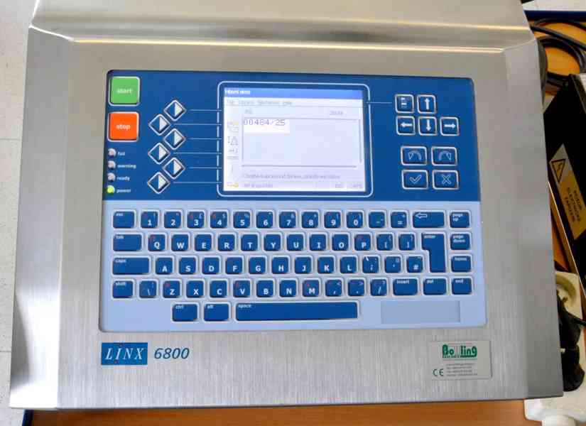 Inkoustová kódovací tiskárna Linx 6800 - foto 11