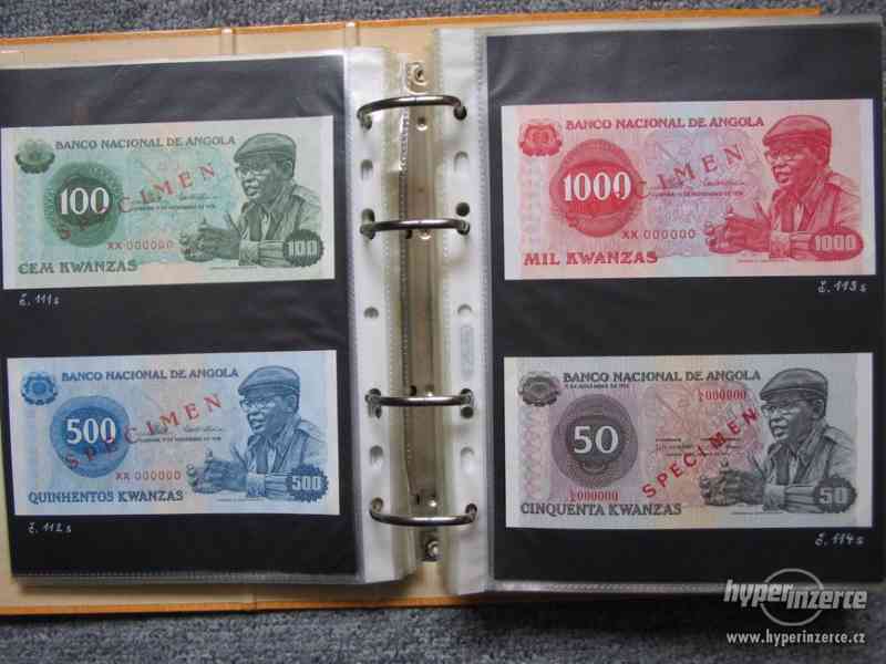 Sbírka bankovek Afrika = stav N - UNC. - foto 2