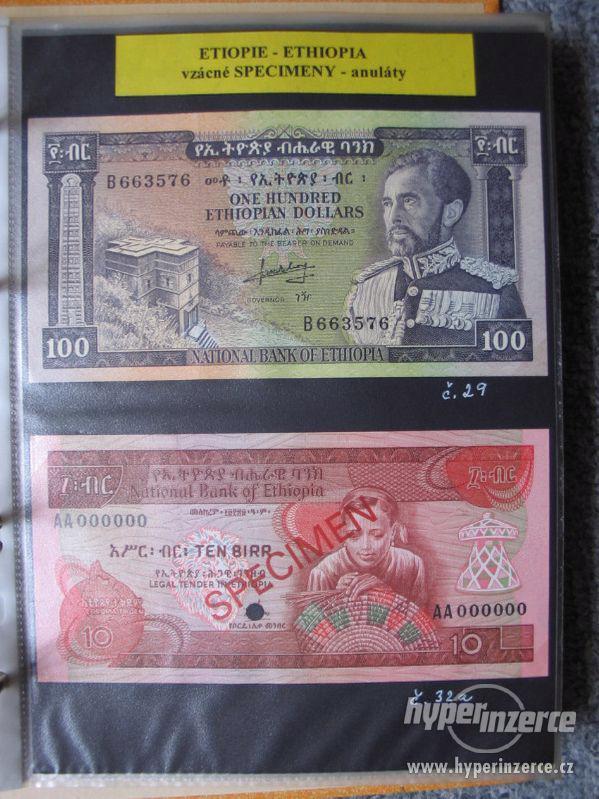 Sbírka bankovek Afrika = stav N - UNC. - foto 3
