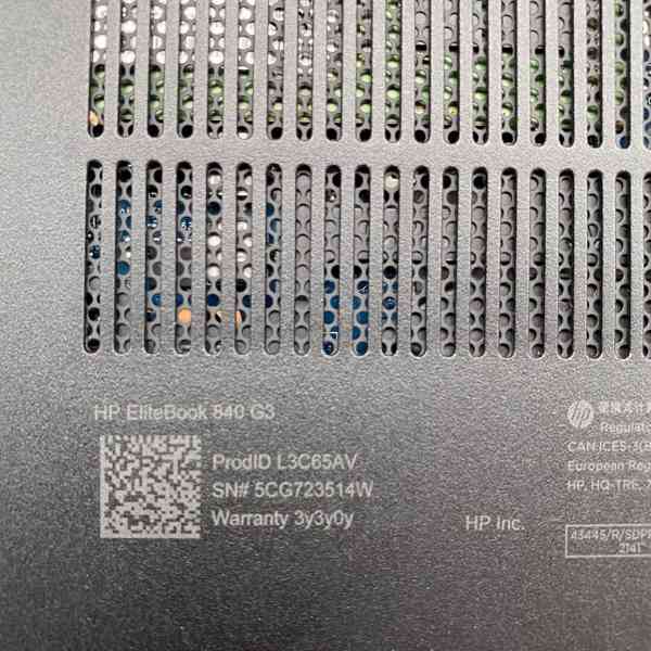 HP EliteBook 840 G3 + Win 10 Pro repasovaný - foto 3