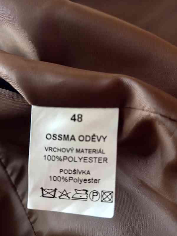 Sako dámské hnědé vel 48 NOVÉ - foto 3