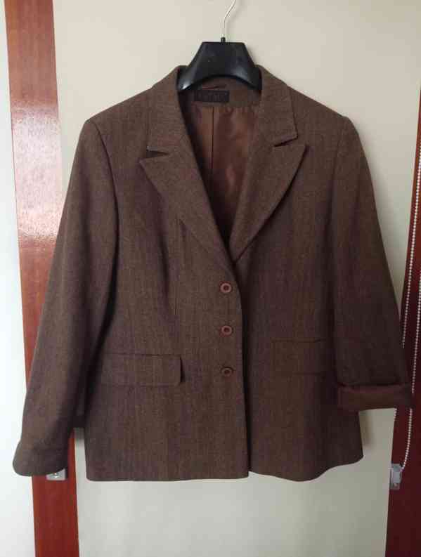 Sako dámské hnědé vel 48 NOVÉ - foto 6