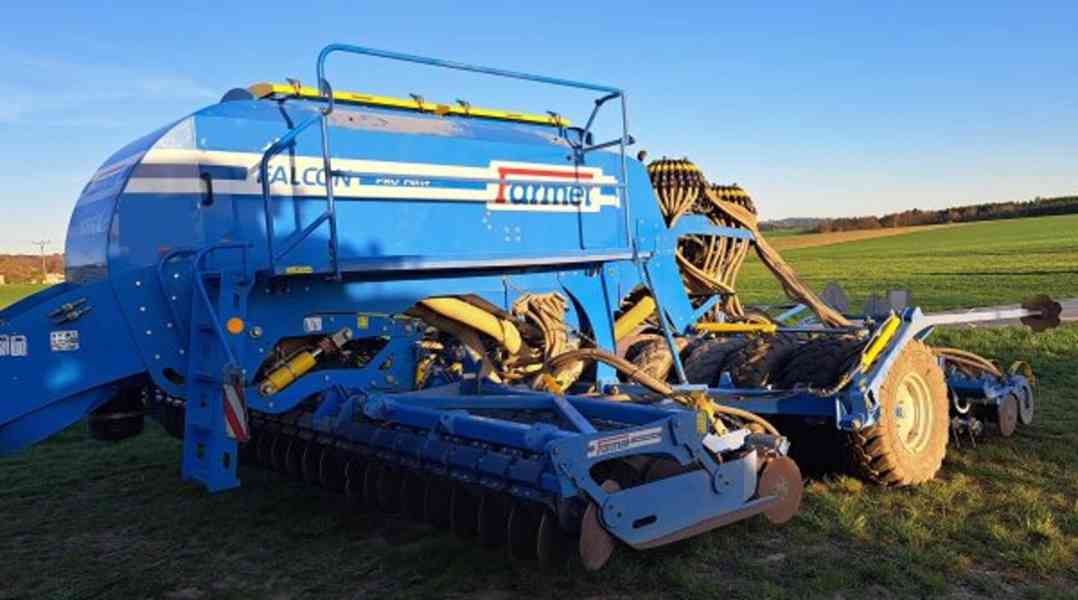 agro set: secí stroj+traktor NH T7.270 +Farmet Falcon 6PRO+ - foto 9