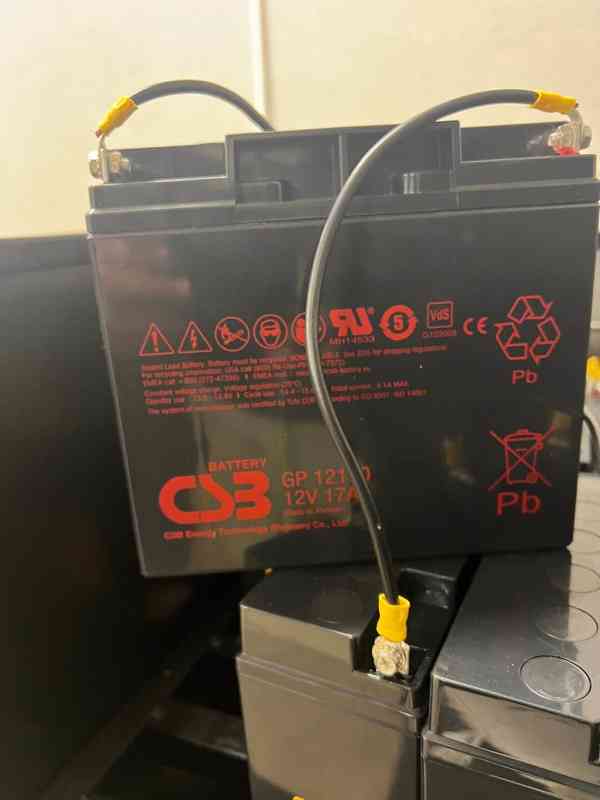 Prodám baterie 12V/17Ah - foto 2