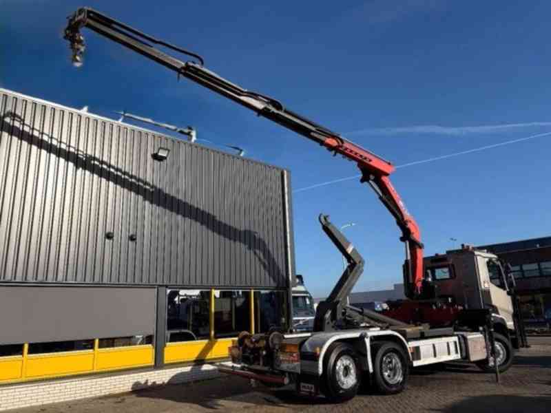 6x4 Eur6 kontejner Renault + HMF - foto 3