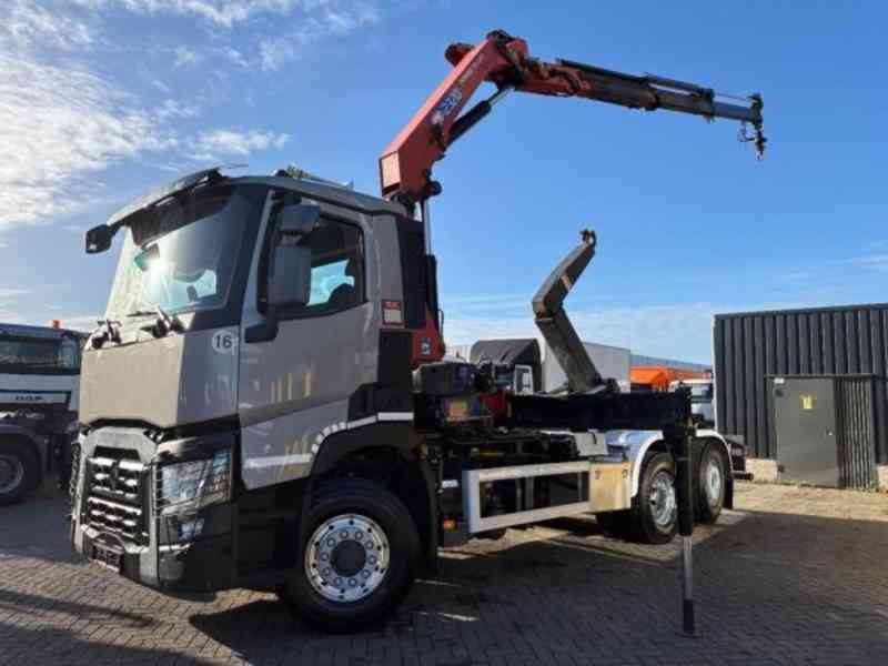 6x4 Eur6 kontejner Renault + HMF