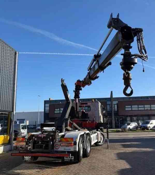 6x4 Eur6 kontejner Renault + HMF - foto 2