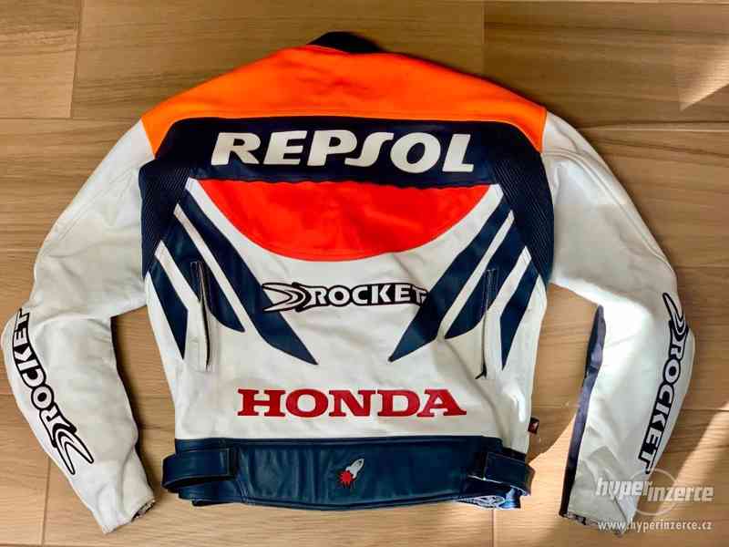 Kožený motorkářská bunda Joe Rocket Honda Repsol - foto 5