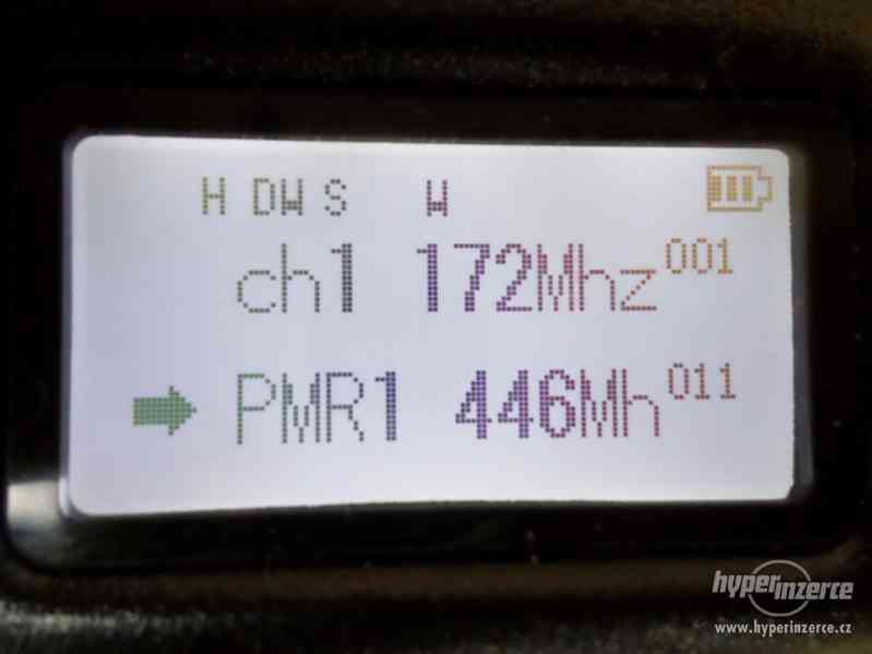 Ruční vysílačka i FM, dual-band VHF/UHF - foto 2
