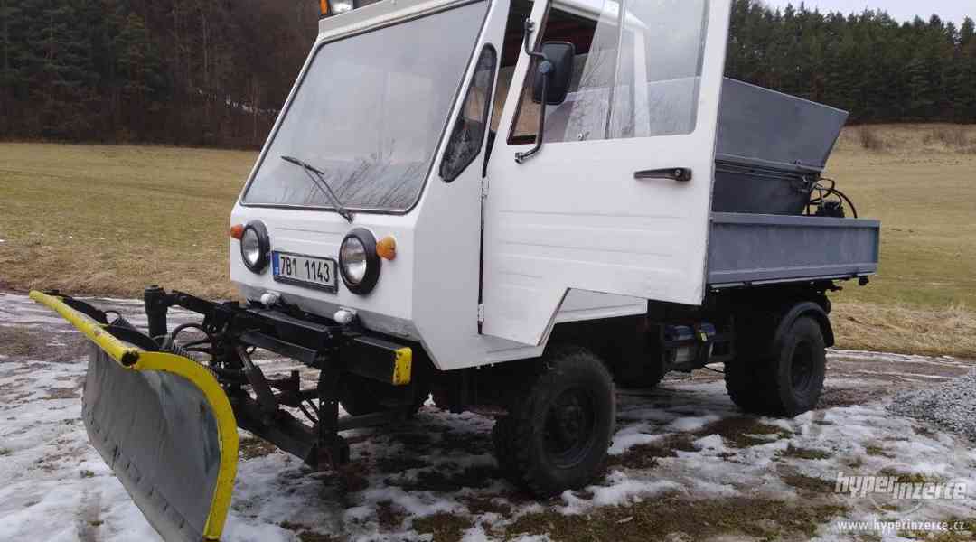 multicar 4x4- vozidlo zimní údržby. - foto 1