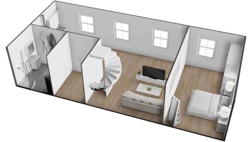 PRONÁJEM MEZONETOVÉHO BYTU 3+KK, ROSTĚNICE U VYŠKOVA - foto 17