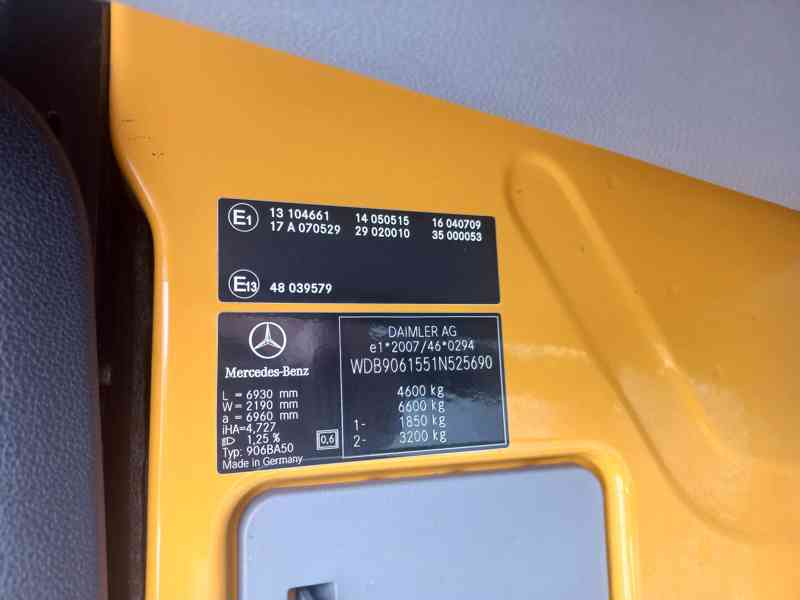Mercedes-Benz Sprinter 413 CDI prodloužená korba - foto 14