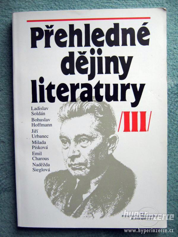 Přehledné dějiny literatury I, II, III - foto 11