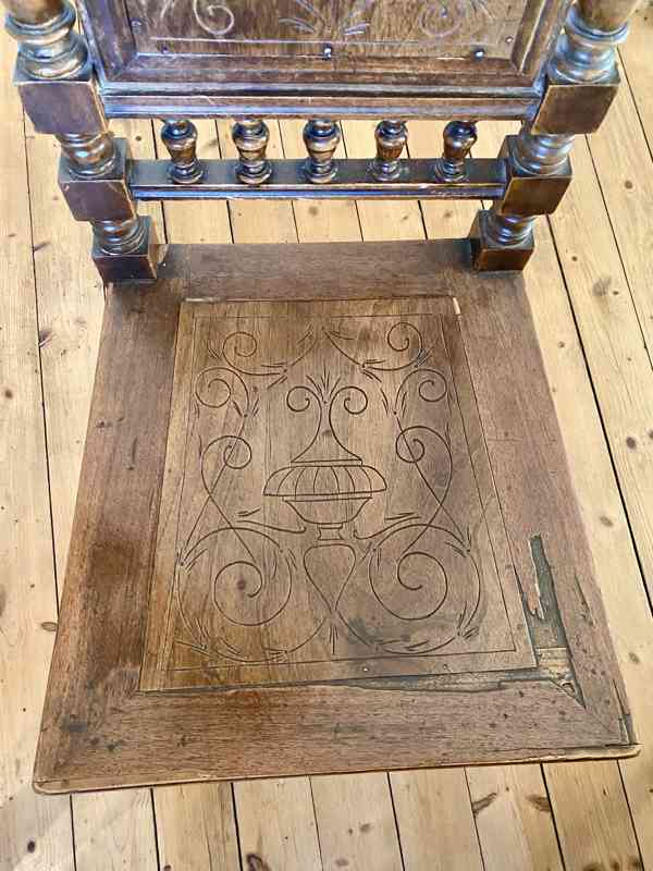 Židle rustikální ruční práce, 6 kusů. - foto 2