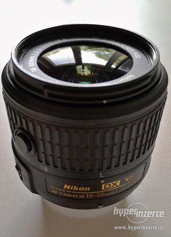Objektiv Nikon AF-S Nikkor 18-55mm 1:3.5-5.6 Gll - foto 1