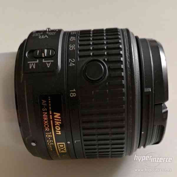 Objektiv Nikon AF-S Nikkor 18-55mm 1:3.5-5.6 Gll - foto 2