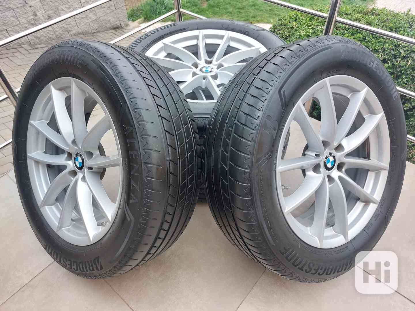 Originální ALU kola na BMW X3 225/60/ R18 104W - foto 1