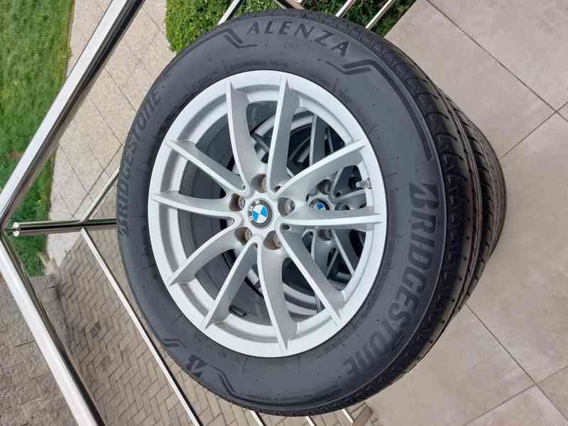 Originální ALU kola na BMW X3 225/60/ R18 104W - foto 4