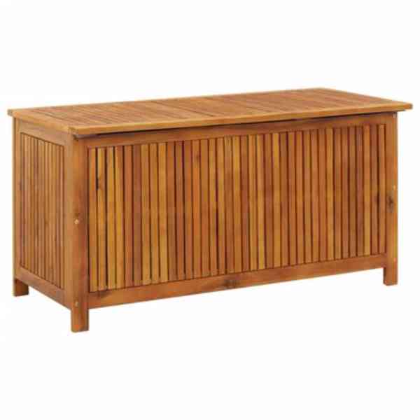 vidaXL Zahradní úložný box 113 x 50 x 58 cm masivní akáciové - foto 1