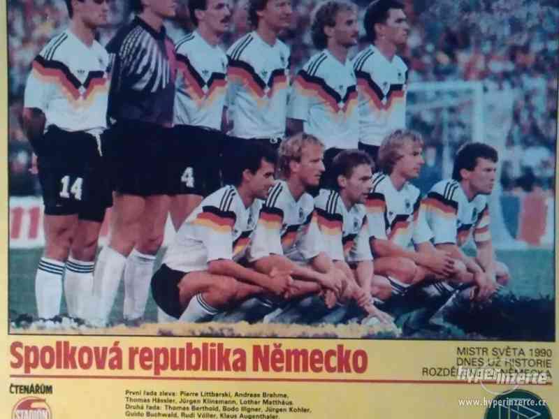 SRN - mistr světa 1990 - fotbal Německo - foto 1