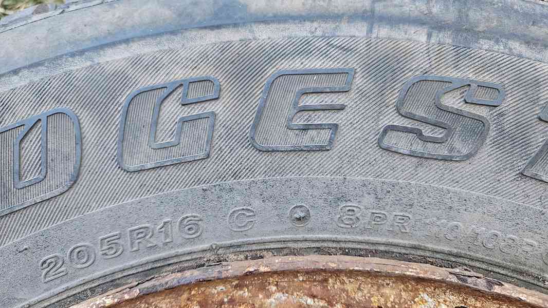 Bridgestone Dueler H/T 840 205R16 C 110/108R disk Nissan - foto 3