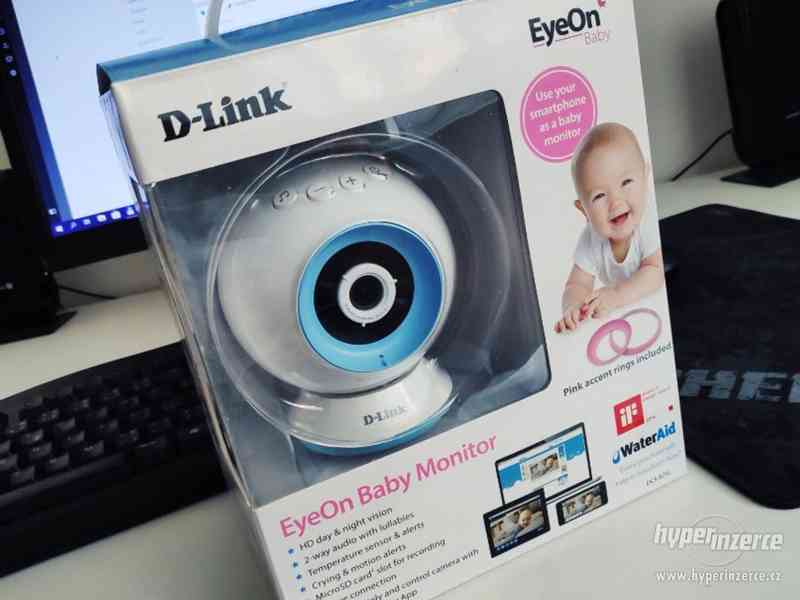 Webkamera (chůvička) D-Link DCS-825L EyeOn Baby Monitor - foto 1