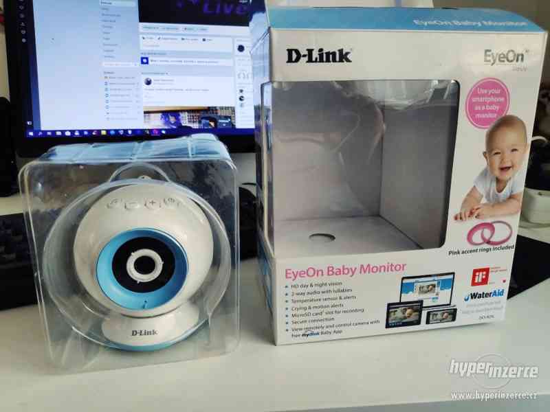 Webkamera (chůvička) D-Link DCS-825L EyeOn Baby Monitor - foto 3