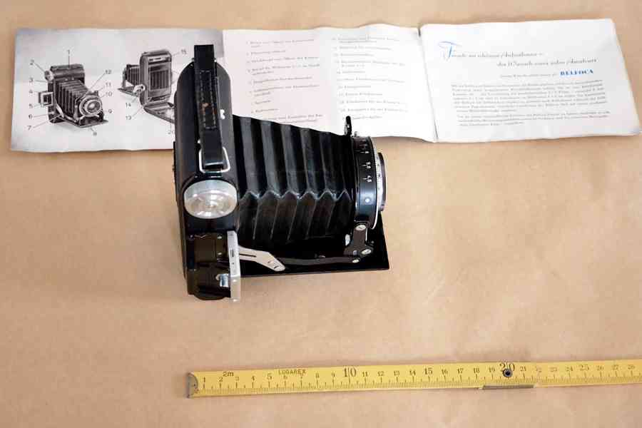 Měchový fotoaparát Belfoca - foto 3