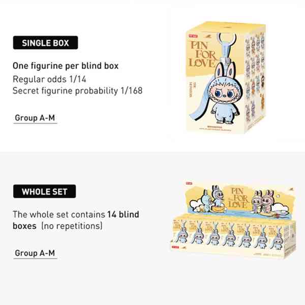 Labubu – Pin for Love (A–M)  - foto 3