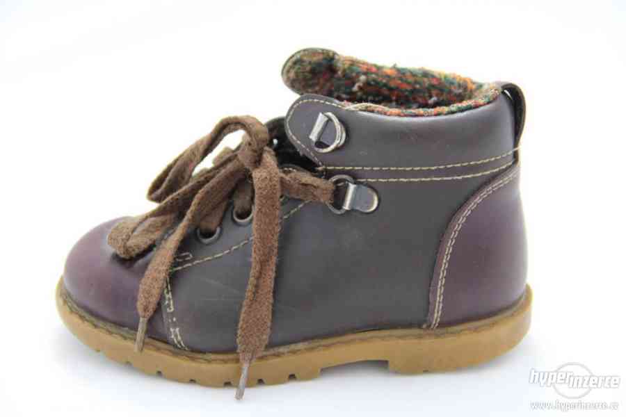 Kožené dětské boty - foto 3