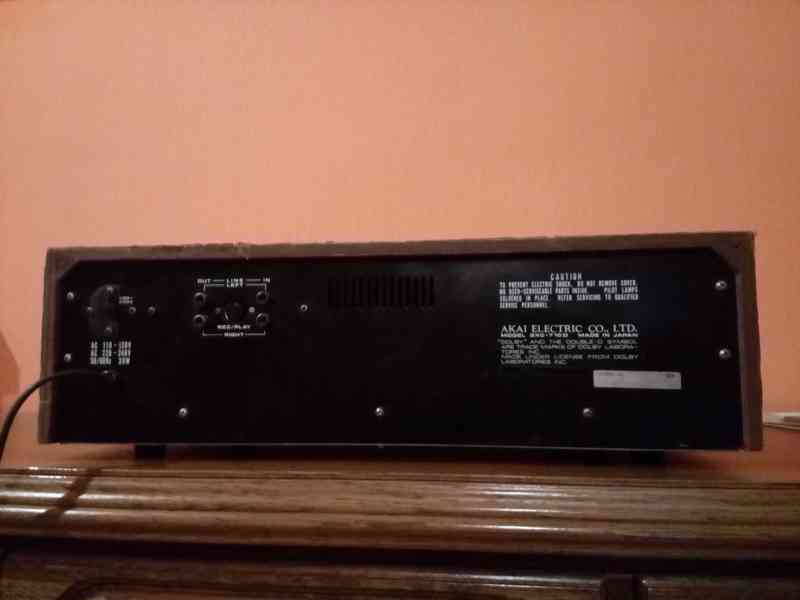 Vintage tape deck AKAI GXC710D MADE IN JAPAN ♫ bazar Hyperinzerce.cz