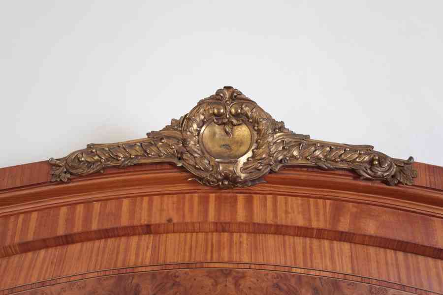 Starožitné velké Trumeau zrcadlo v klasicistním stylu - foto 3