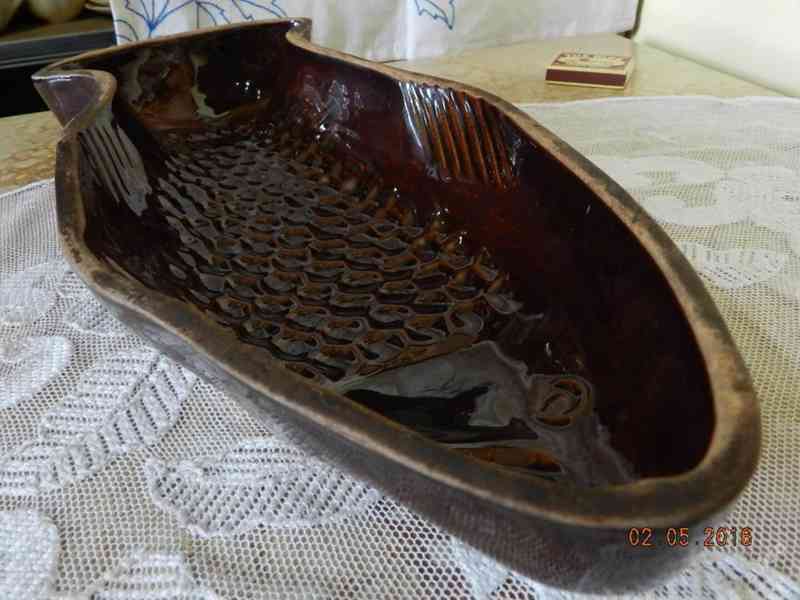 Krásná stará forma na pečení Ryba  - foto 2