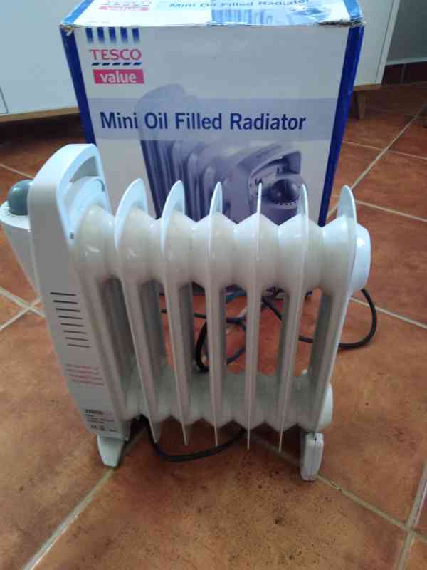 Malý olejový radiátor