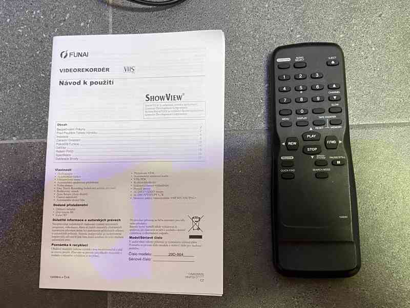 Zánovní videorekordér FUNAI 29D-851 v TOP stavu - foto 8