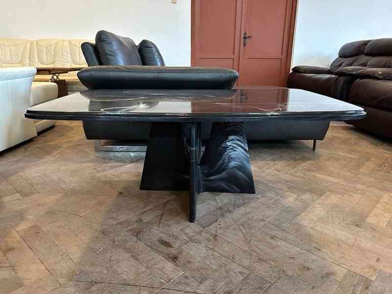  337 Mramorový konferenční stolek - leštěný mramor  - foto 3