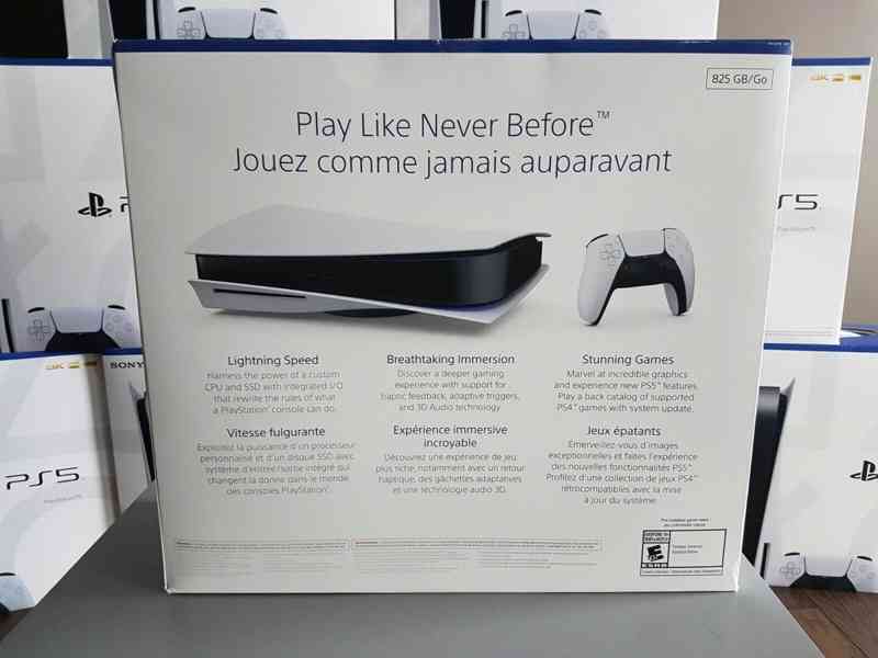 Sony PlayStation PS5 console Blu-Ray Editi