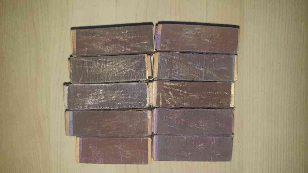 Staré dýhované krabičky. - foto 3