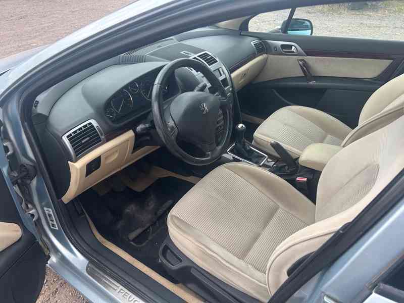 Peugeot 407 1,8 16V 92KW 6FY sedan prodám díly - foto 5