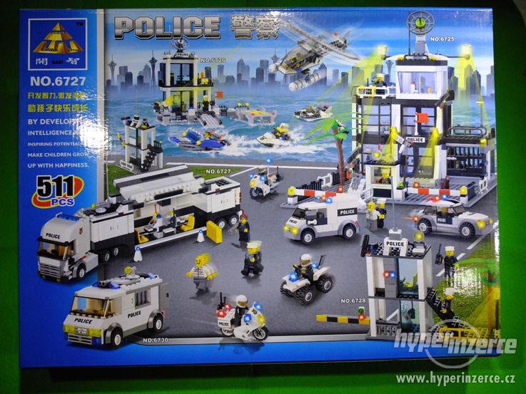 nové stavebnice typ LEGO POLICIE HASIČI NINJA různé druhy - foto 1