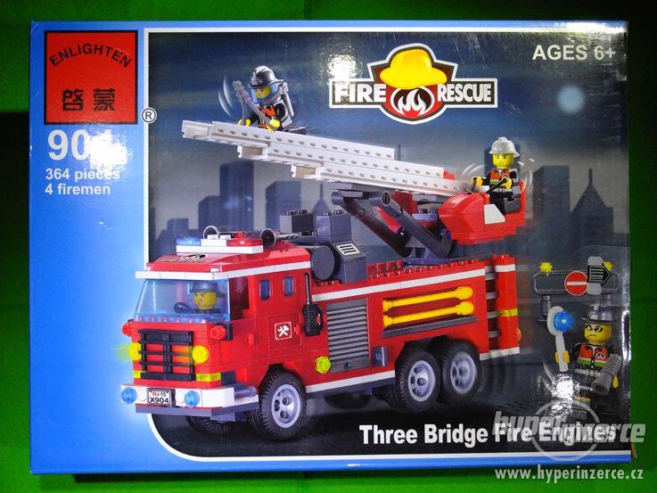 nové stavebnice typ LEGO POLICIE HASIČI NINJA různé druhy - foto 9