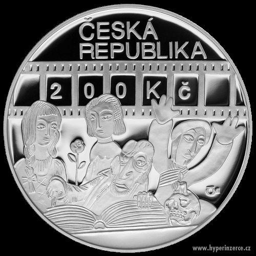 Stříbrná mince 100. výročí narození Karla Zemana PROOF - foto 2