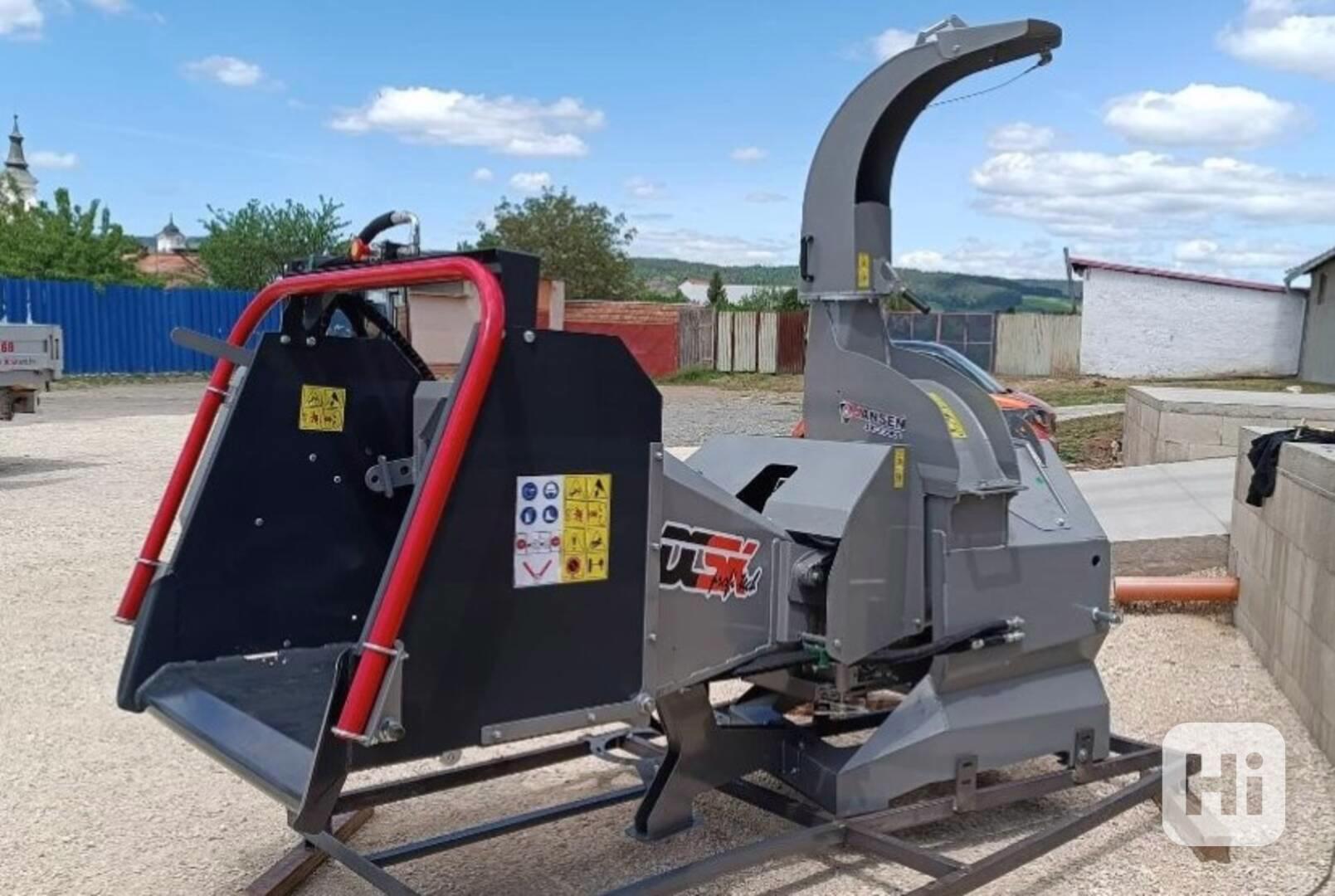 Jansen JX-72RS drvič - štiepkovač konárov za traktor  - foto 1