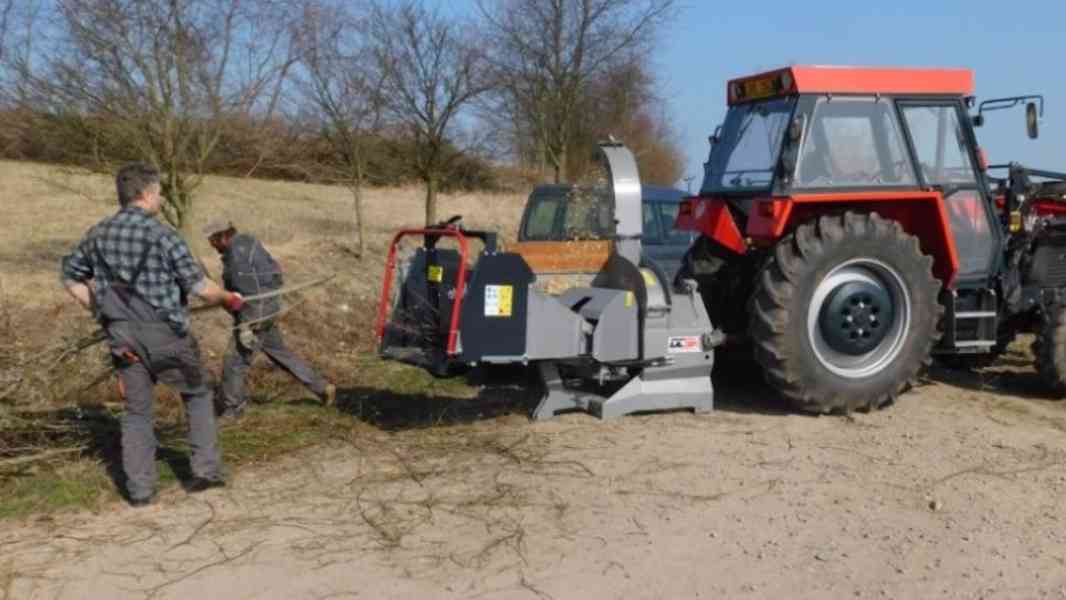 Jansen JX-72RS drvič - štiepkovač konárov za traktor  - foto 5