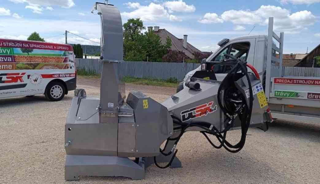 Jansen JX-72RS drvič - štiepkovač konárov za traktor  - foto 2
